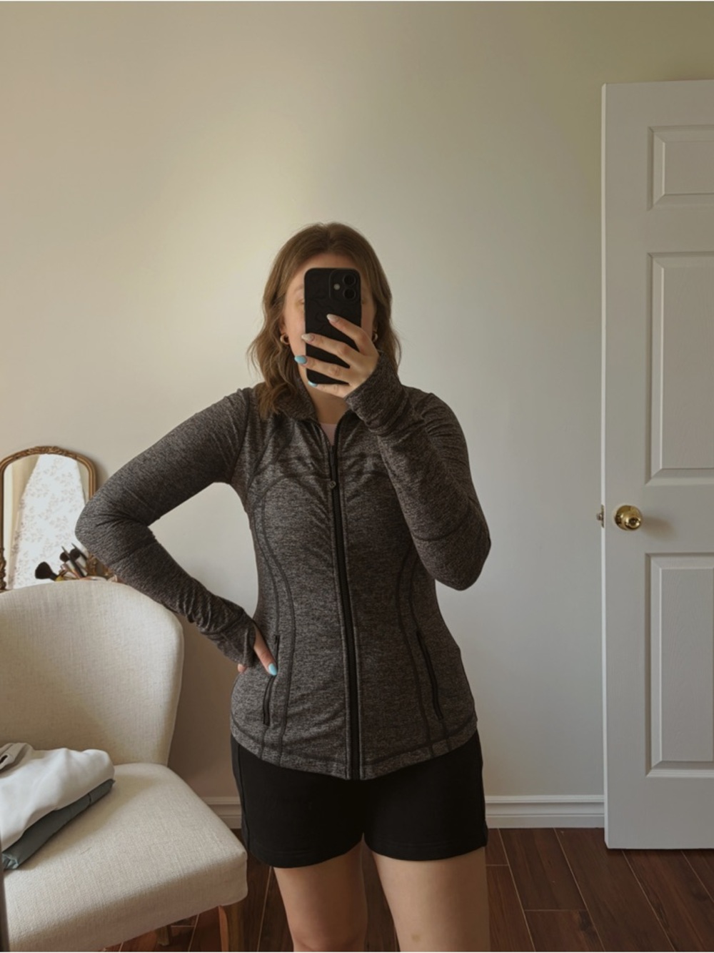 Lululemon Salt & Pepper Define Jacket